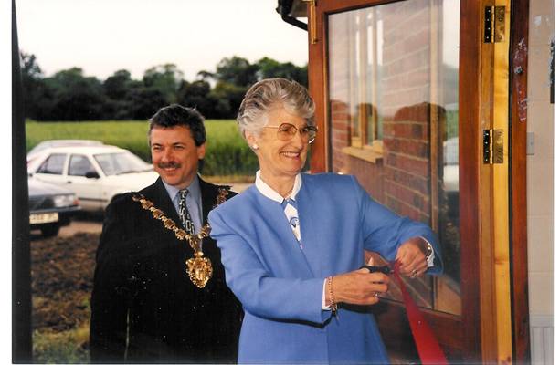 Opening the Village Hall