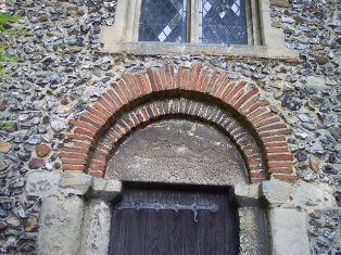 church brick arch